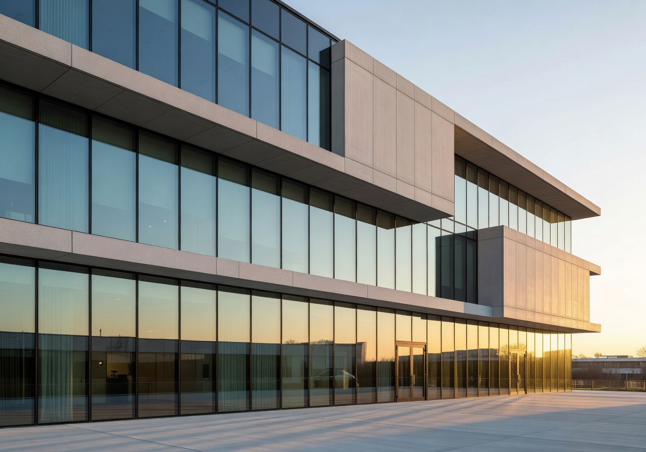 Modern exterior architecture of Clarion Hotel The Hub